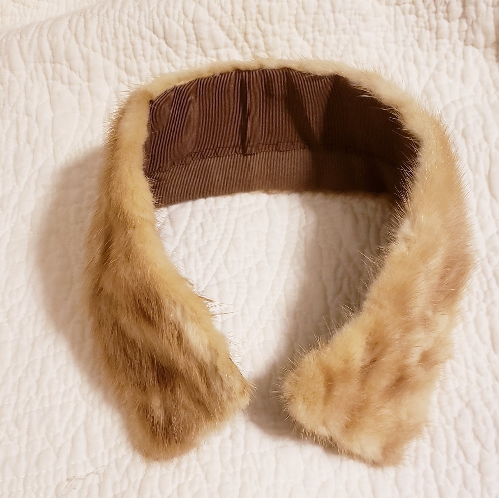 Genuine Mink Collar